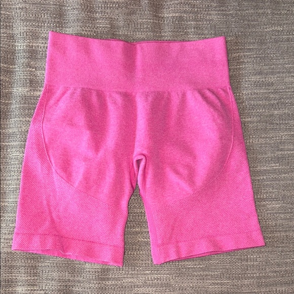 Bubble Gum Pink Lift Seamless Shorts - Picture 5 of 13